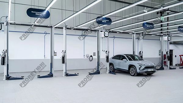 天津蔚来4S店-天津蔚来NSC-机修车间01