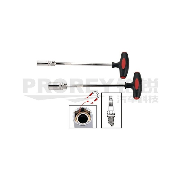 GW-130040883-TJG A1438-16 T型火星塞套筒16mm(附磁胶柄) 主图