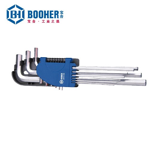 宝合 2010229 9件套公制特长平头内六角