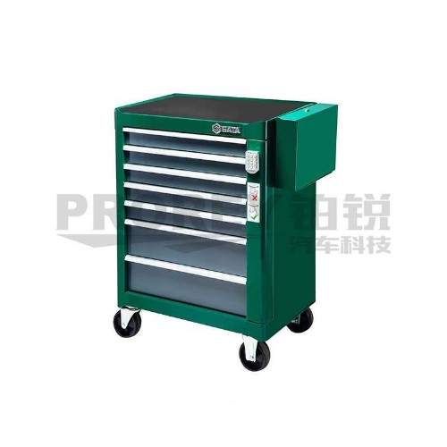 世达 95107A 7抽屉带轮工具车(密码锁)