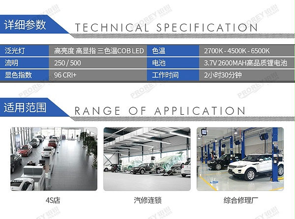 GW-190090069-铁朗 WL4111S(用于细节和色差对比) 泛光灯-2