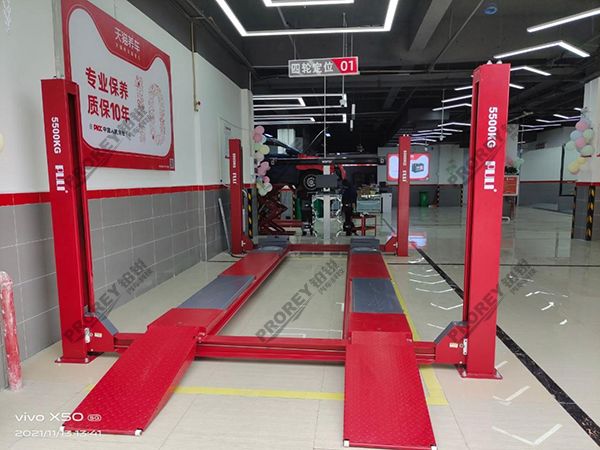 贵州天猫养车-贵阳天一广场天猫店-四柱举升机