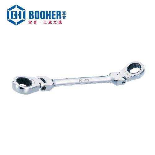 宝合 2209118 180°活头双梅花棘轮扳手16x18mm