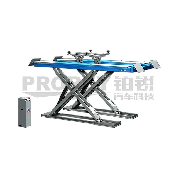 中意泰达 STD-8250HQ 7021灰 5T地藏四轮定位大剪举升机