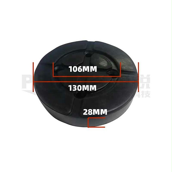 圆形四孔 间距5CM 举升机脚垫