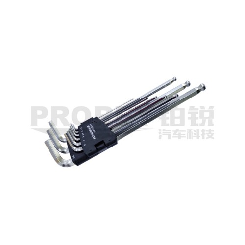 飞鹰 1912601 特长六角扳手组 9件 六角 1.5~10mm