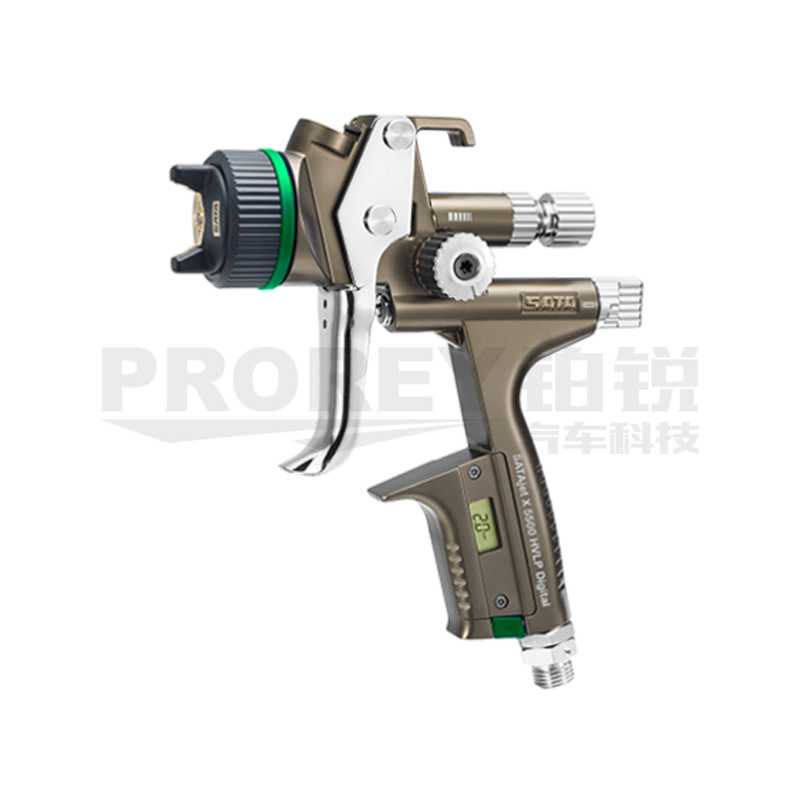 萨塔 1062124Q SATAjet X 5500 HVLP Digital 1.3 O 环保省漆数字型面漆喷枪