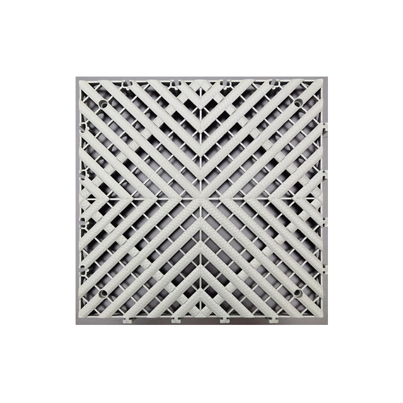 浦而曼 400mmx400mmx40mm 拼接地格栅(灰色)